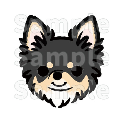 迷子札(犬種イラスト)