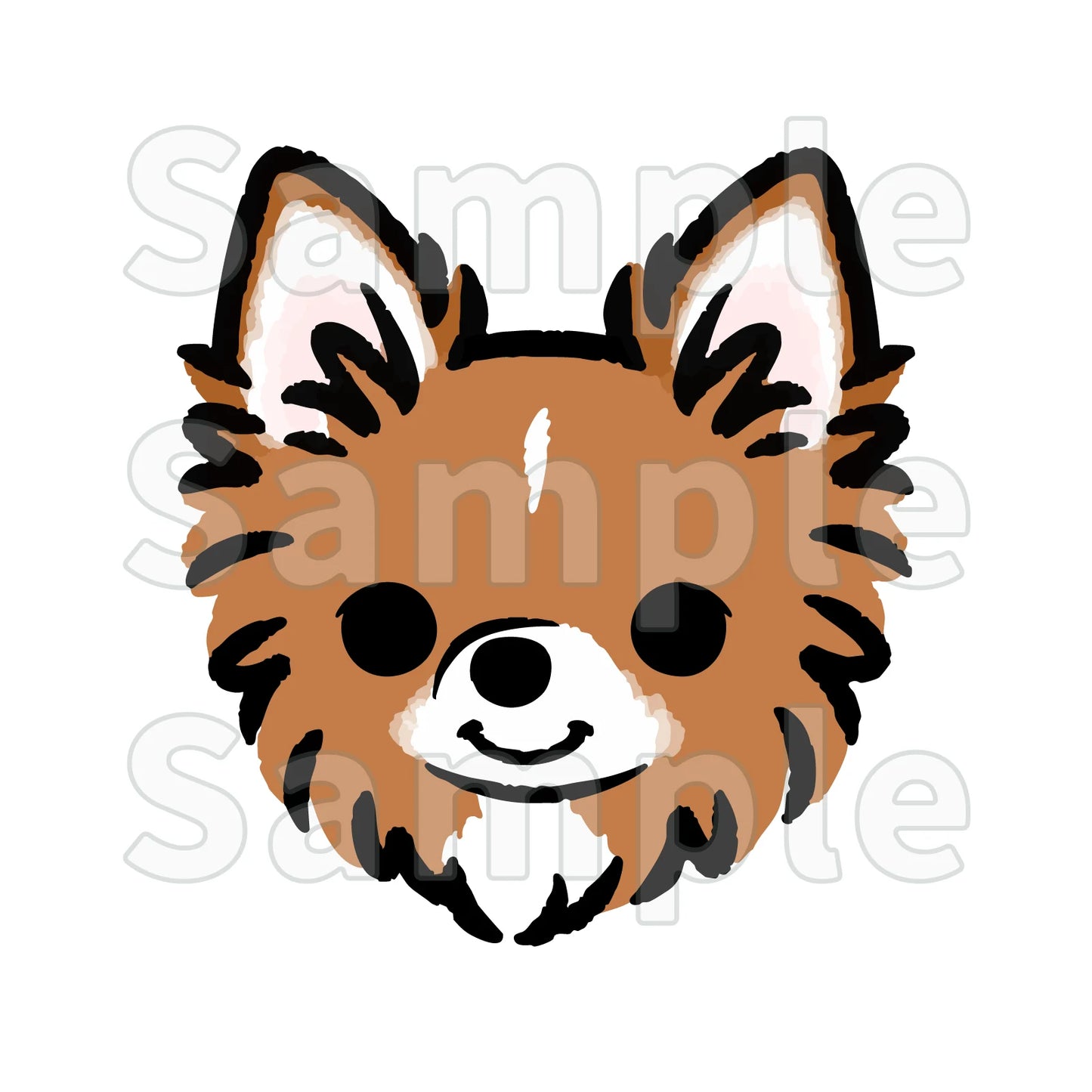 迷子札(犬種イラスト)