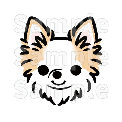 迷子札(犬種イラスト)