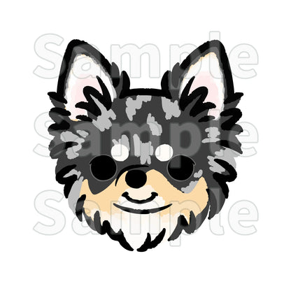 迷子札(犬種イラスト)