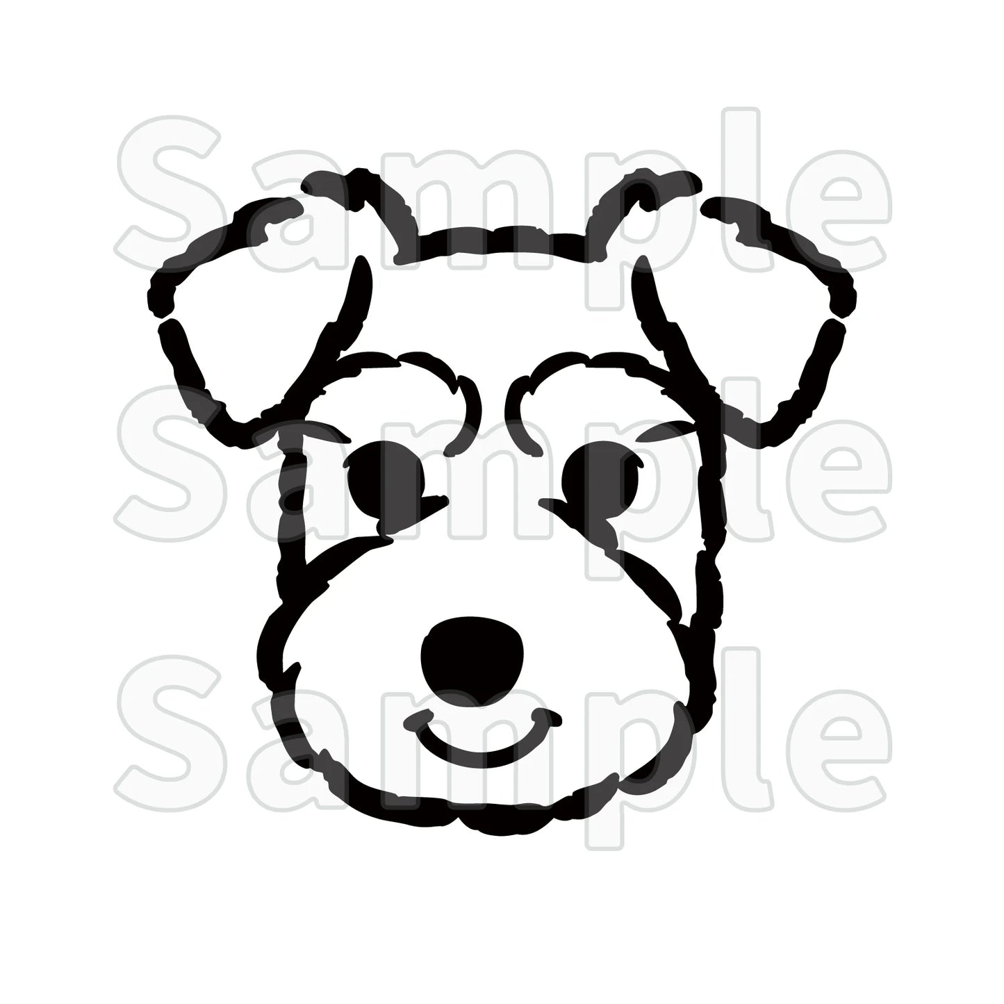 迷子札(犬種イラスト)