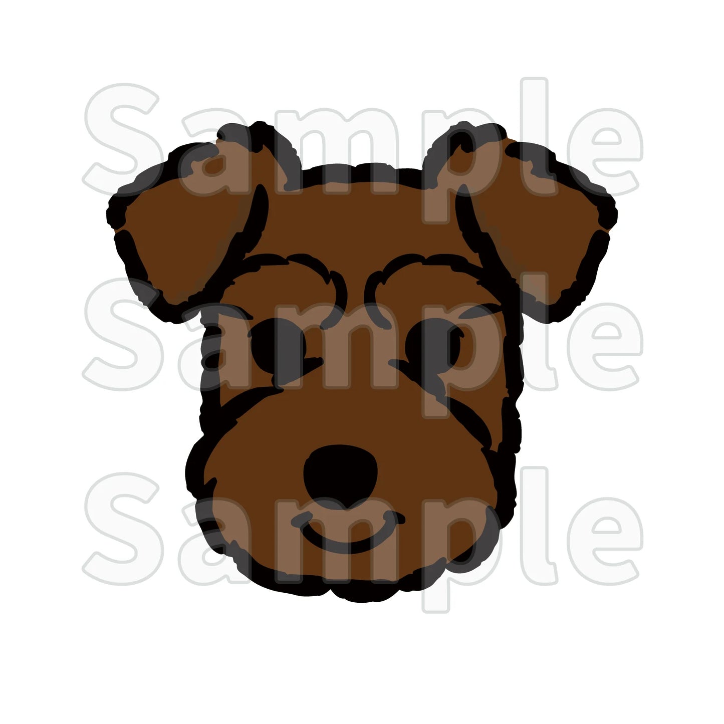 迷子札(犬種イラスト)