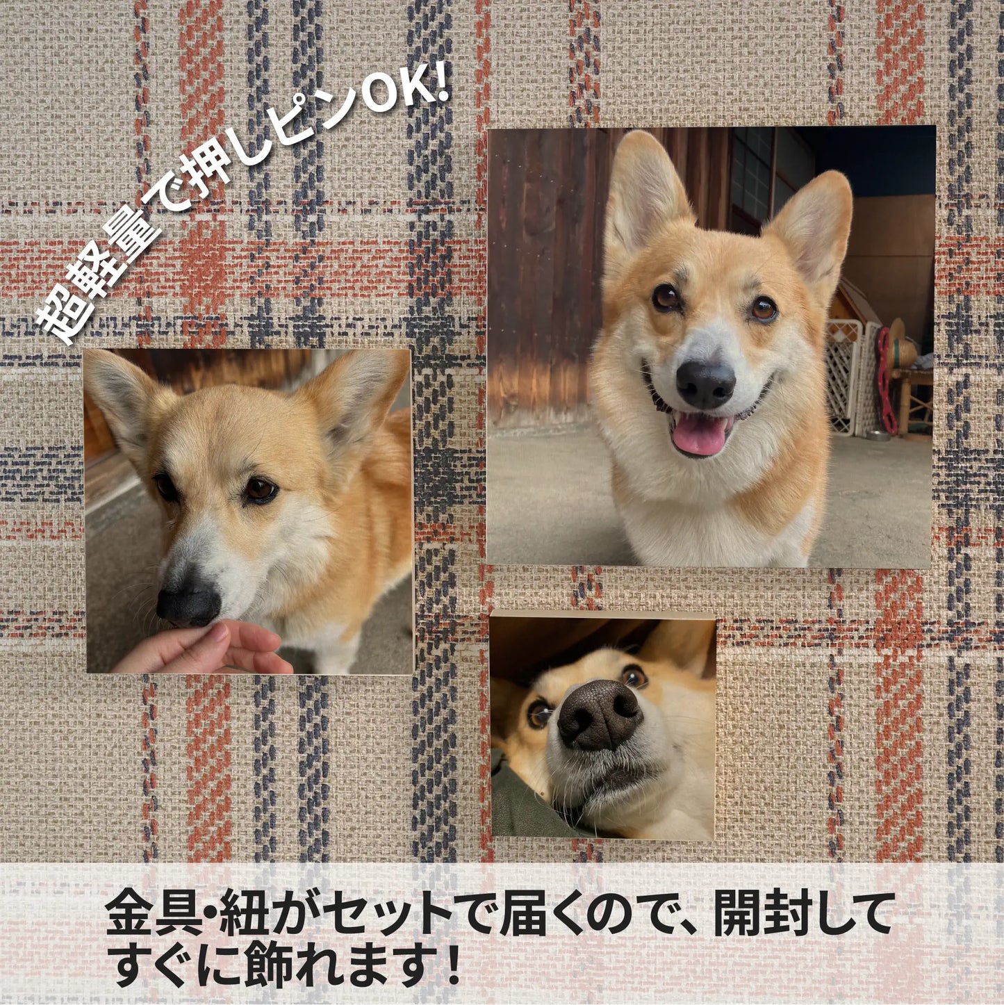 ウッドキャンバス／お得な3点セット