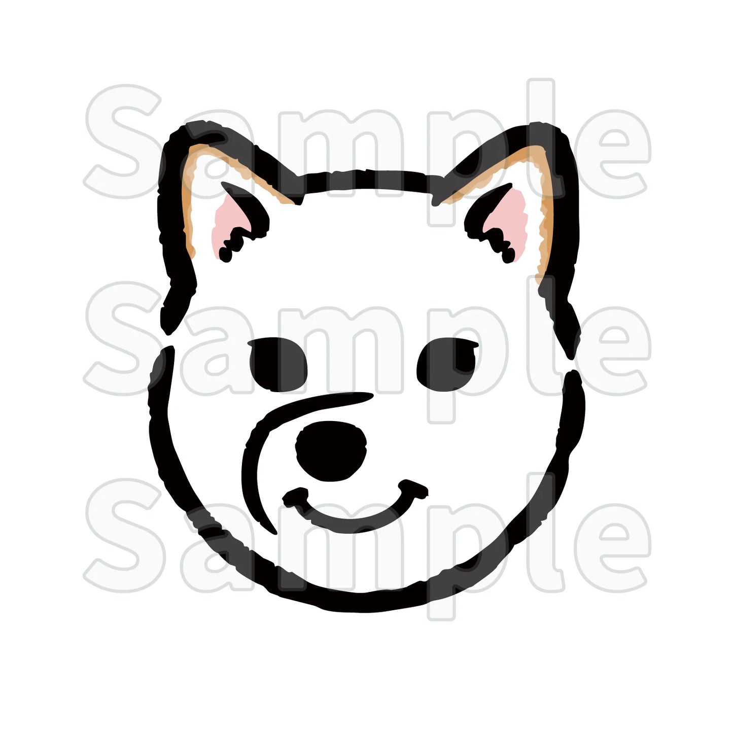 迷子札(犬種イラスト)