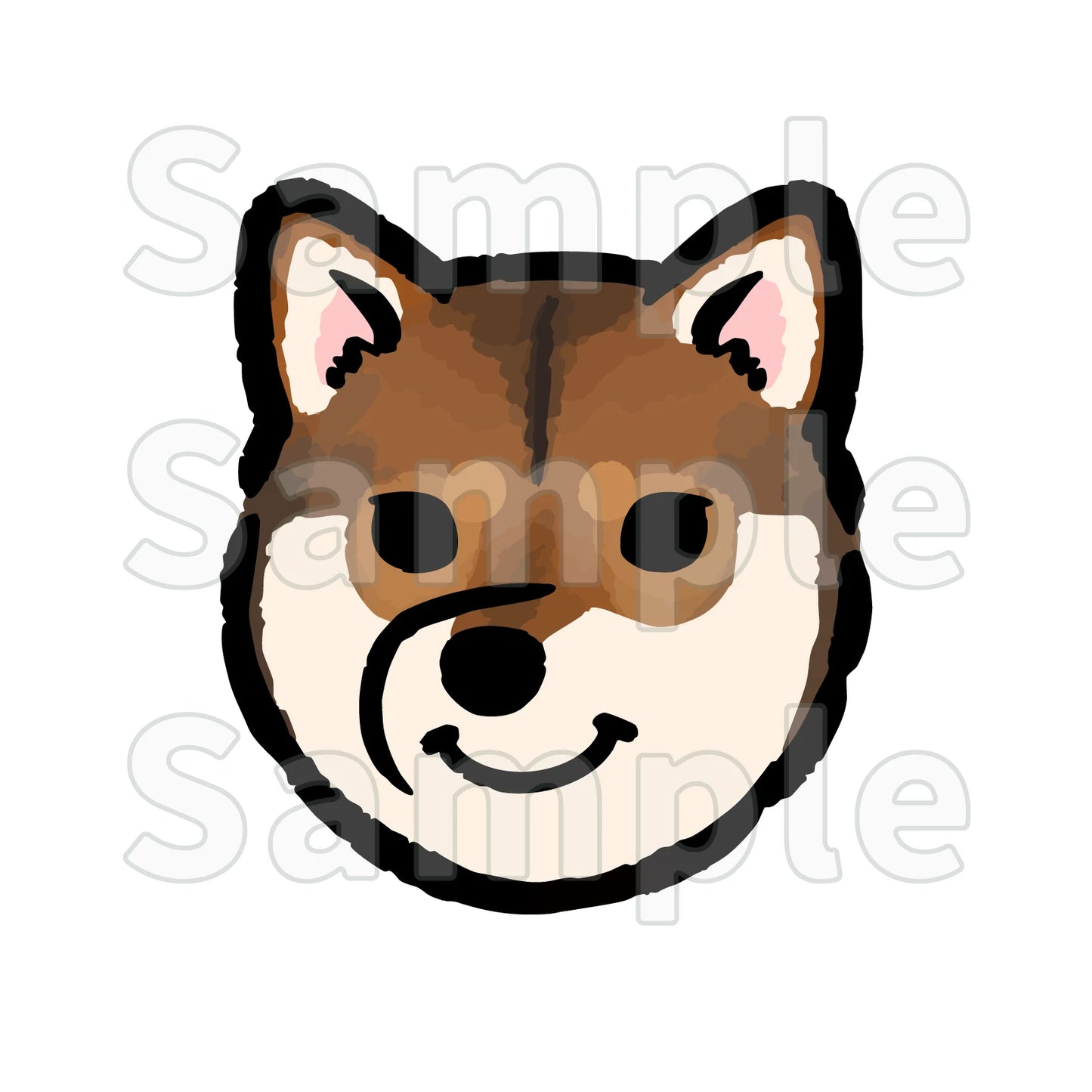 迷子札(犬種イラスト)