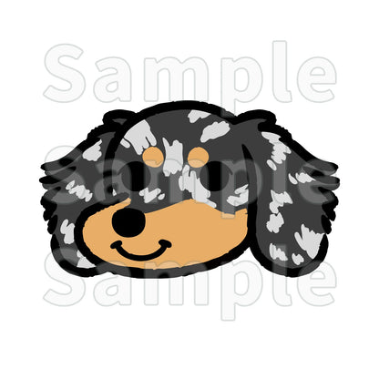 迷子札(犬種イラスト)